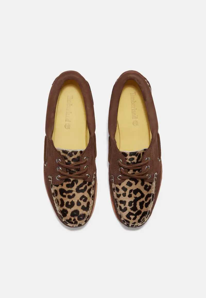 Mocassino beige / marrone / nero miniatura 3