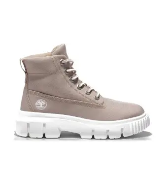 per donna TB0A2JGD2691 Stivali con lacci a metà polpaccio color talpa Greyfield (38 W), Basso, Stringhe, Casual, Taupe Pelle