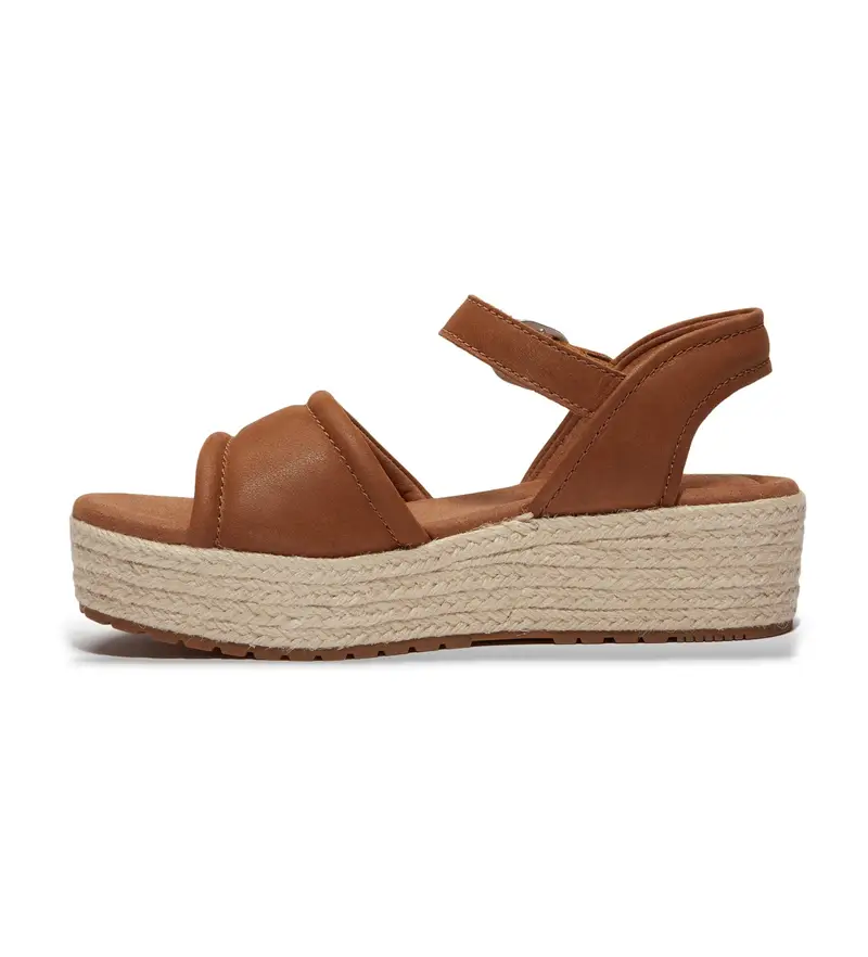 per donna TB0A4168EM61 Sandali Santorini Sun marroni (37 W), Marrone, 3 a 5cm, Fibbia, Casual