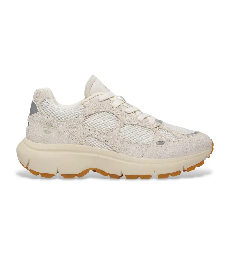 per donna TB0A43R8EW21 Sneakers in pelle beige Hazel Lane (37 5 W), Basso, Stringhe, Casual, Sportivo, Outdoor