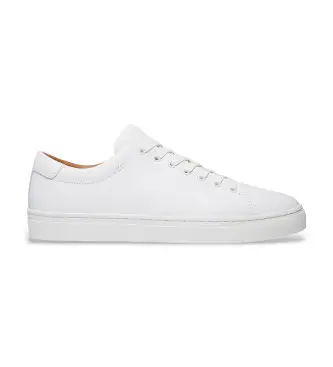 per uomo TB0A5MJSEM21 Sneakers in pelle bianca Dover Park (46), Bianco, Basso, Stringhe, Casual