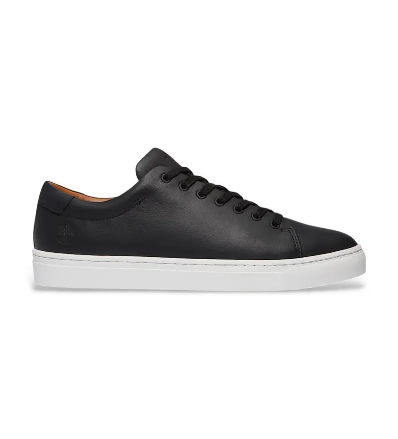 per uomo. TB0A5MJSW021 Sneakers in pelle nera Dover Park (45), Nero, Basso, Stringhe, Casual