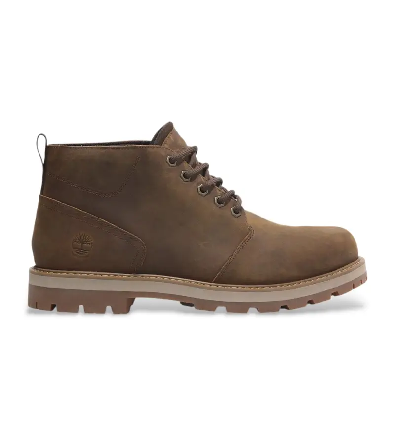 per uomo TB0A69TWEM61 Stivaletti Chukka Britton Road in pelle marrone medio (40), Basso, Stringhe, Casual, Sostenibile