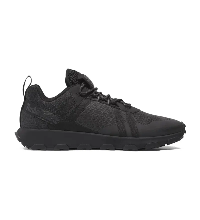 per uomo TB0A6BS1EK91 Winsor Trail Sneaker impermeabile in pelle nera (43 5), Nero, Basso, Stringhe, Casual, Sportivo, Multispor Naturale