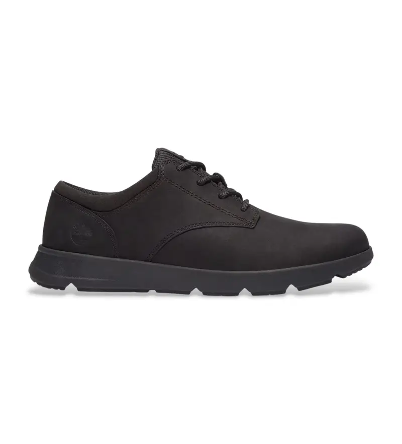 per uomo TB0A6C8EEL31 Sneakers nere Parker Street (45 5), Pelle, Nero, Basso, Stringhe, Casual
