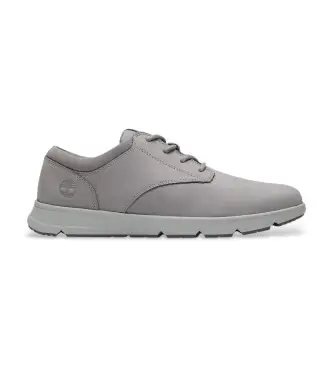 per uomo TB0A6C8EEM01 Sneakers grigie Parker Street (40), Basso, Nubuck, Stringhe, Casual, Grigio Pelle