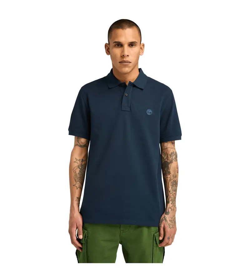 Timberland Polo Uomo Blu 4043291