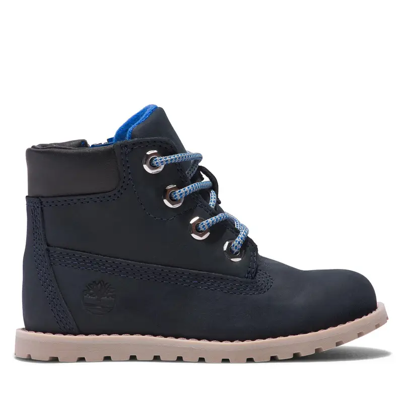 Polacchine Timberland Pokey Pine 6In Boot With TB0A2N9N0191 Blu scuro