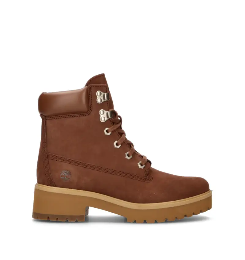 Polacco donna marrone in nabuk Vario