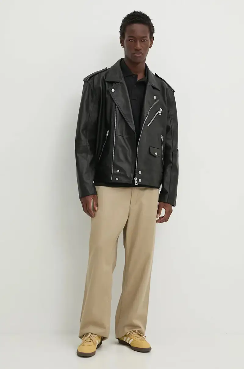 polo in cotone colore nero TB0A6VDP0011 miniatura 2