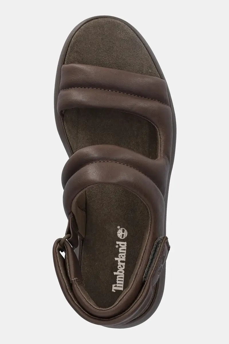 sandali in pelle Belmar Waves Backstrap donna colore marrone TB0A411REM41 miniatura 4