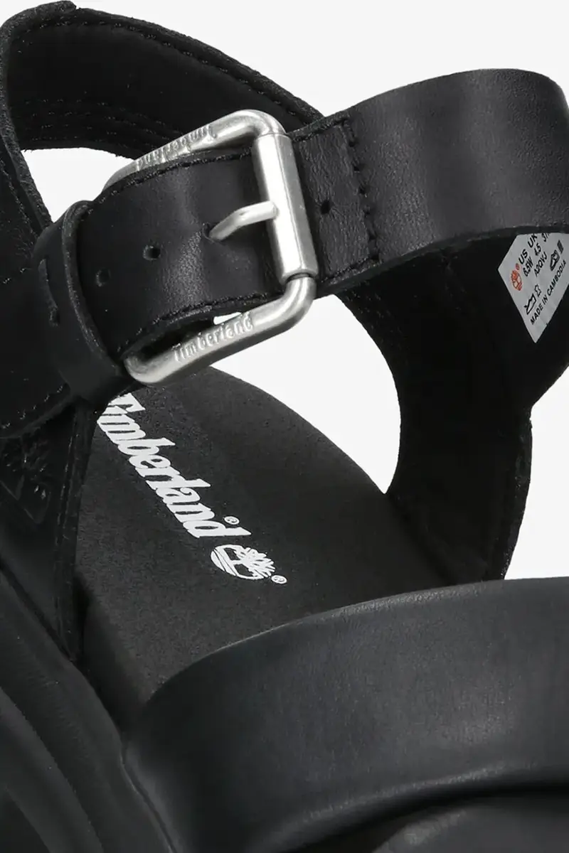 sandali in pelle London Vibe donna colore nero TB0A2QVJ0151 miniatura 4