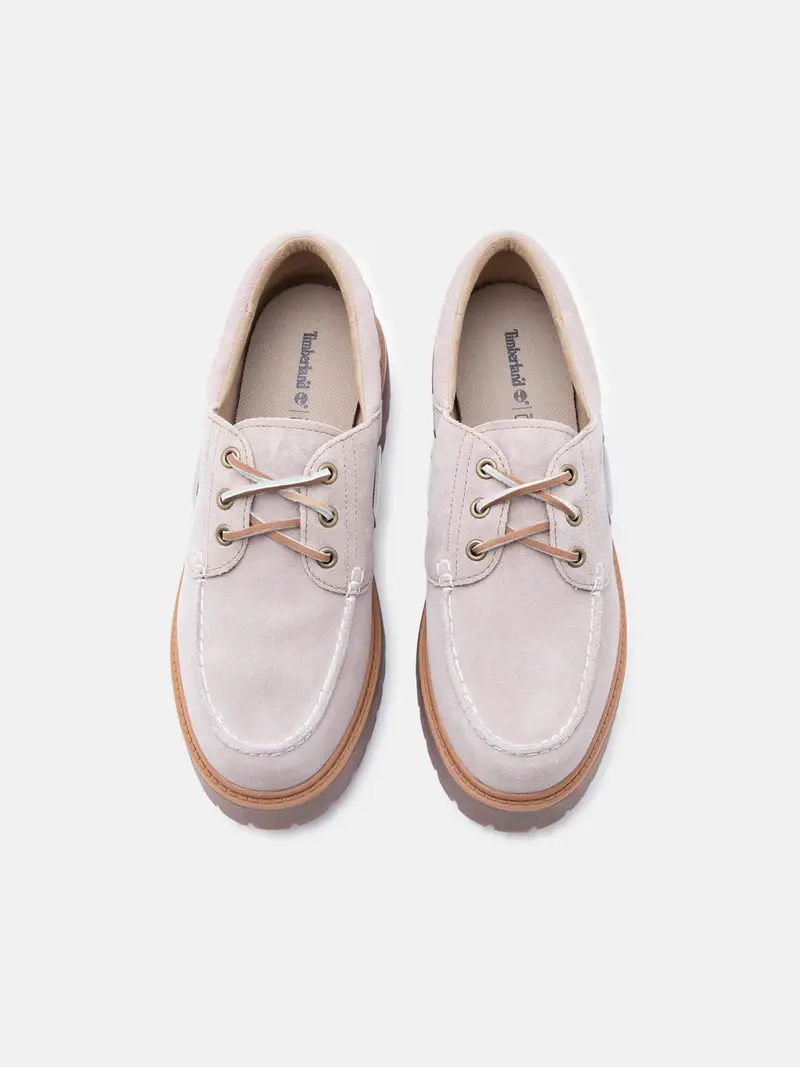 Scarpa stringata lilla miniatura 3