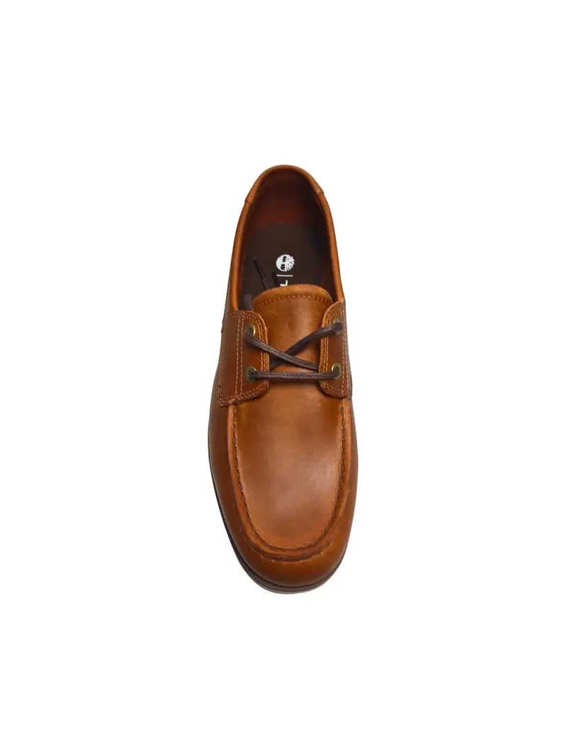 Scarpa stringata marrone miniatura 3