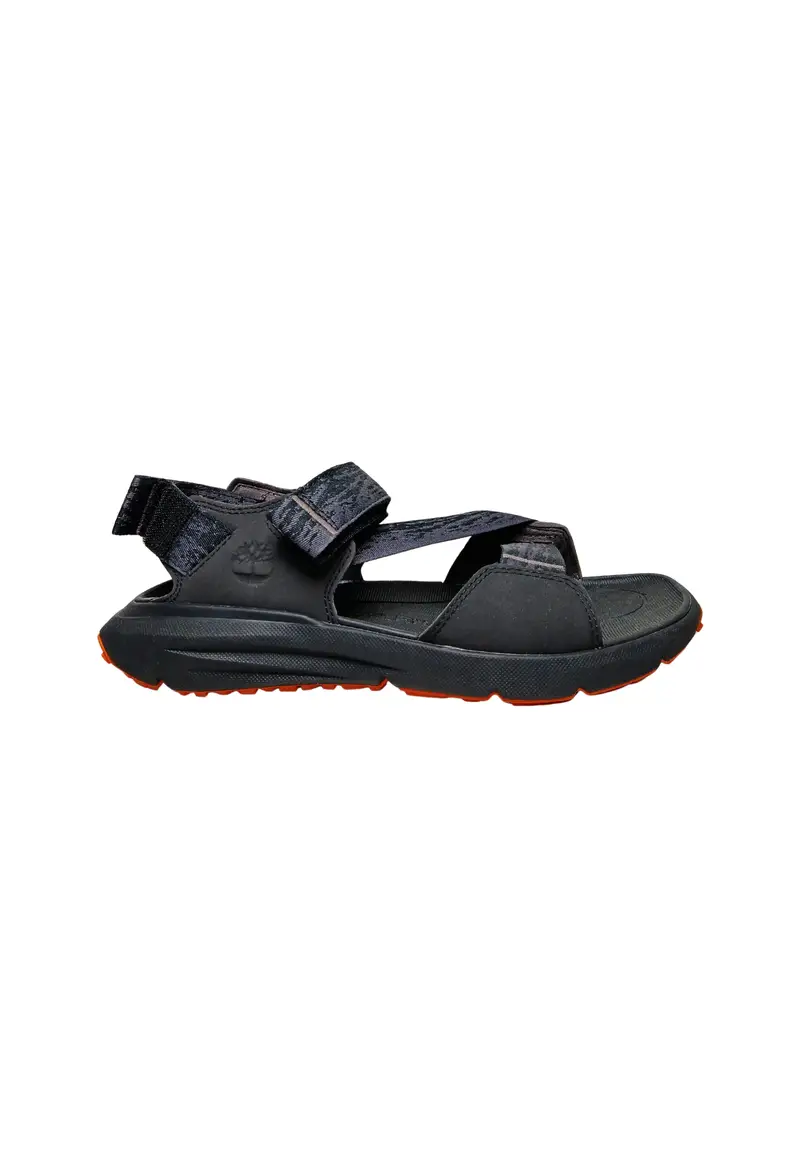 Scarpe Uomo Timberland Motion Dune Backstrap Sandal Black Webbing