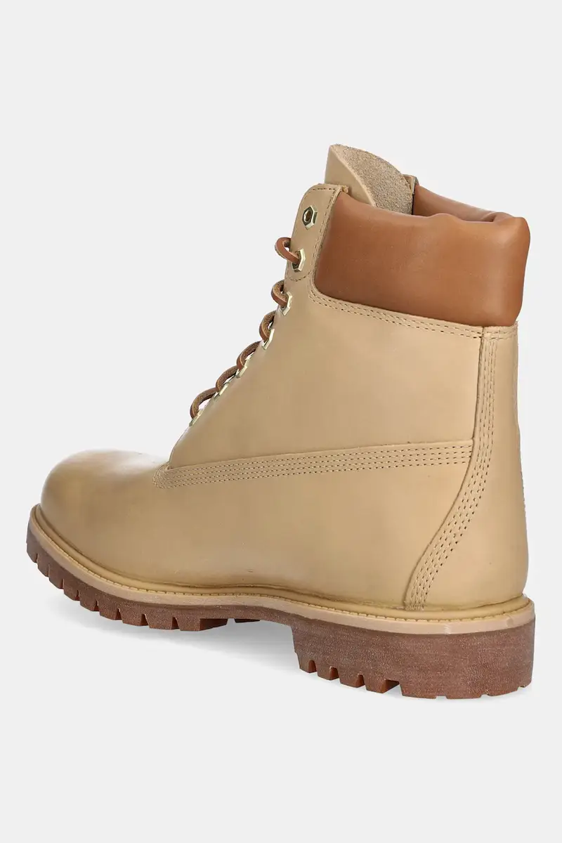 scarponi da trekking in pelle Premium 6 In Lace Waterproof Beige miniatura 3