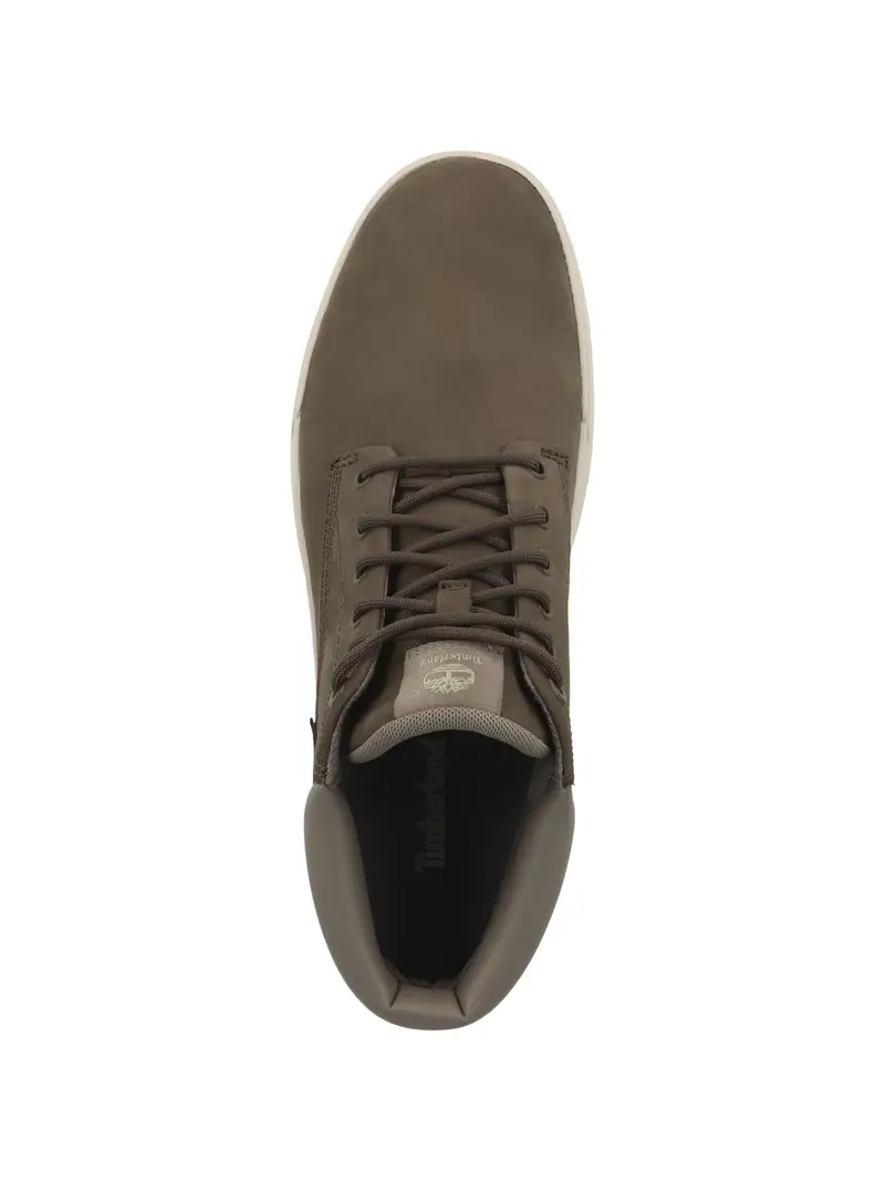 Sneaker alta marrone scuro miniatura 2