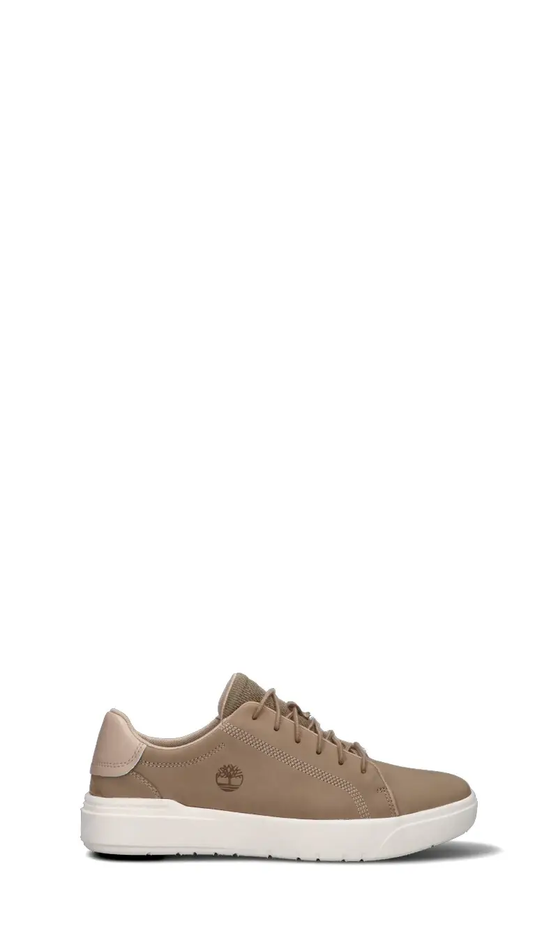 Sneaker uomo beige in suede Vario
