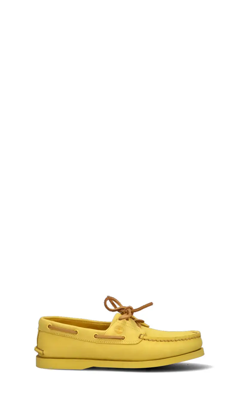 Sneaker uomo gialla in pelle Vario