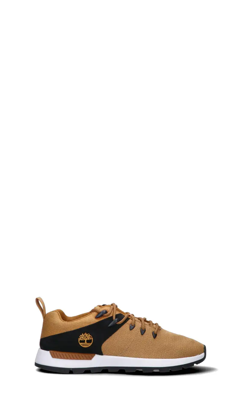 Sneaker uomo marrone/nera in pelle Vario