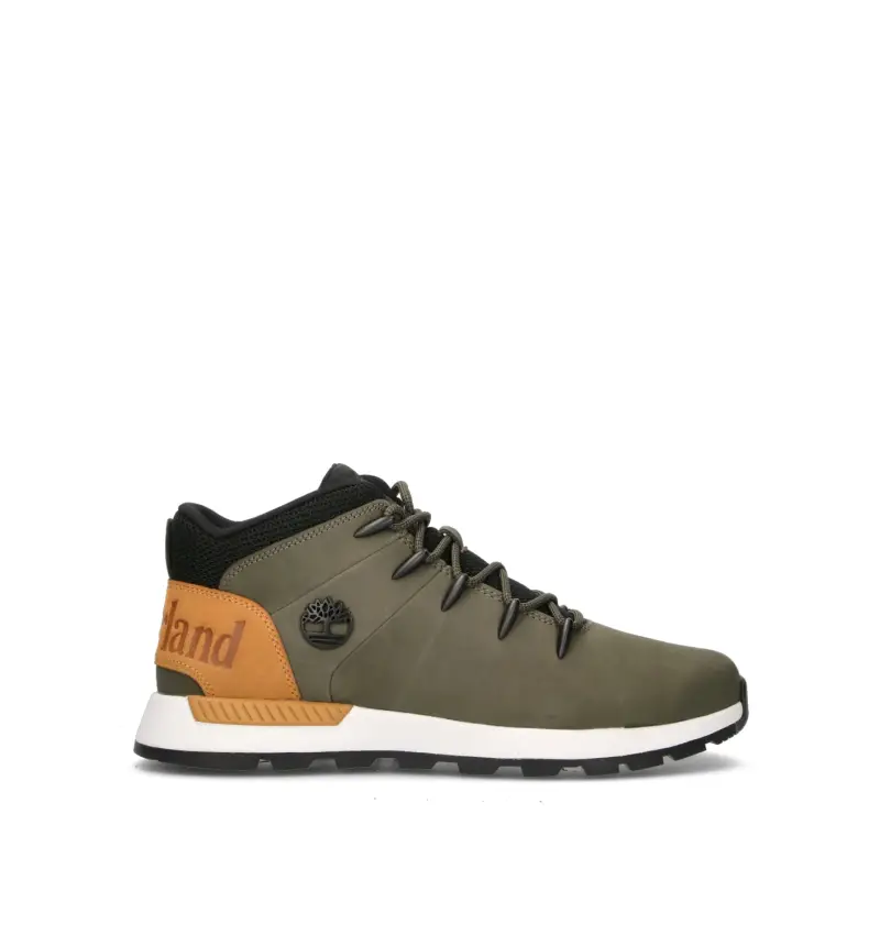 Sneaker uomo militare in pelle Vario