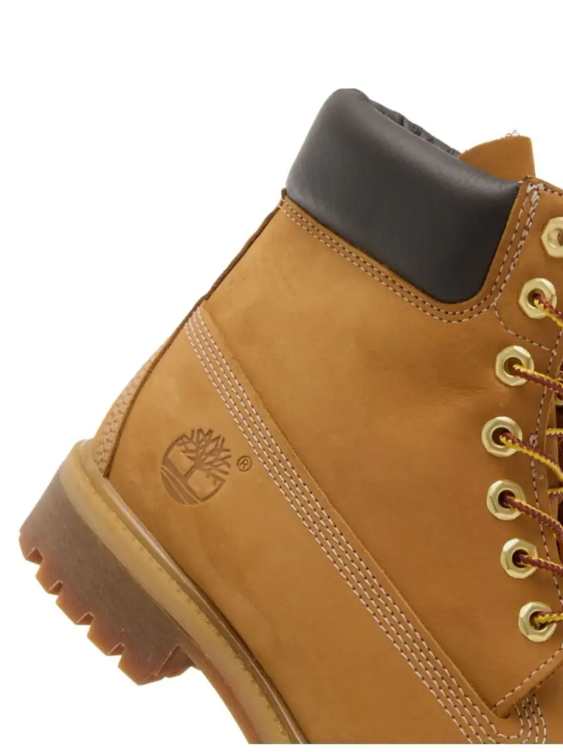 Stivale Stringato Impermeabile Timberland Premium 6-Inch da Uomo in giallo MARRONE miniatura 4