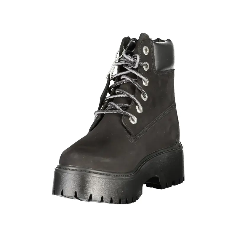 Stivaletti Donna Neri Stone Street 6 Inch Waterproof Nero miniatura 3