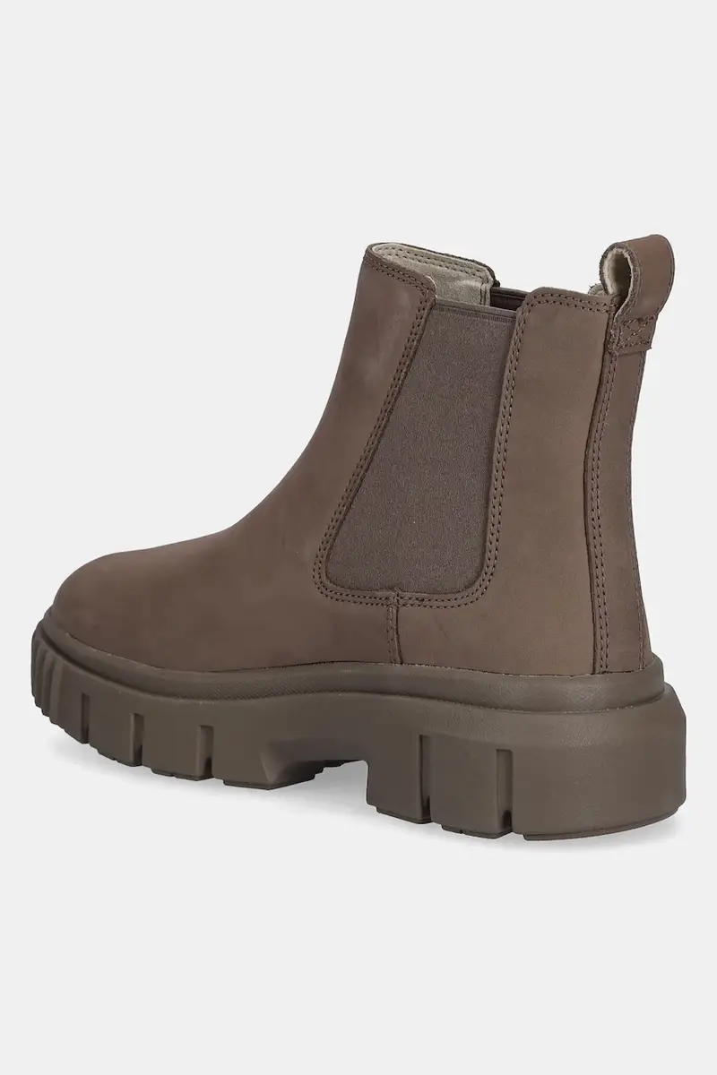 stivaletti in nabuck Greyfield Chelsea donna colore marrone TB0A2FK2EM51 miniatura 3