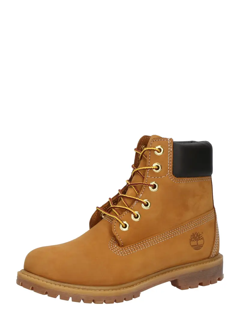 TIMBERLAND Stivaletto stringato  giallo oro / nero