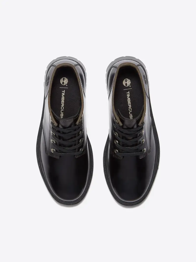 Stivaletto stringato nero miniatura 3