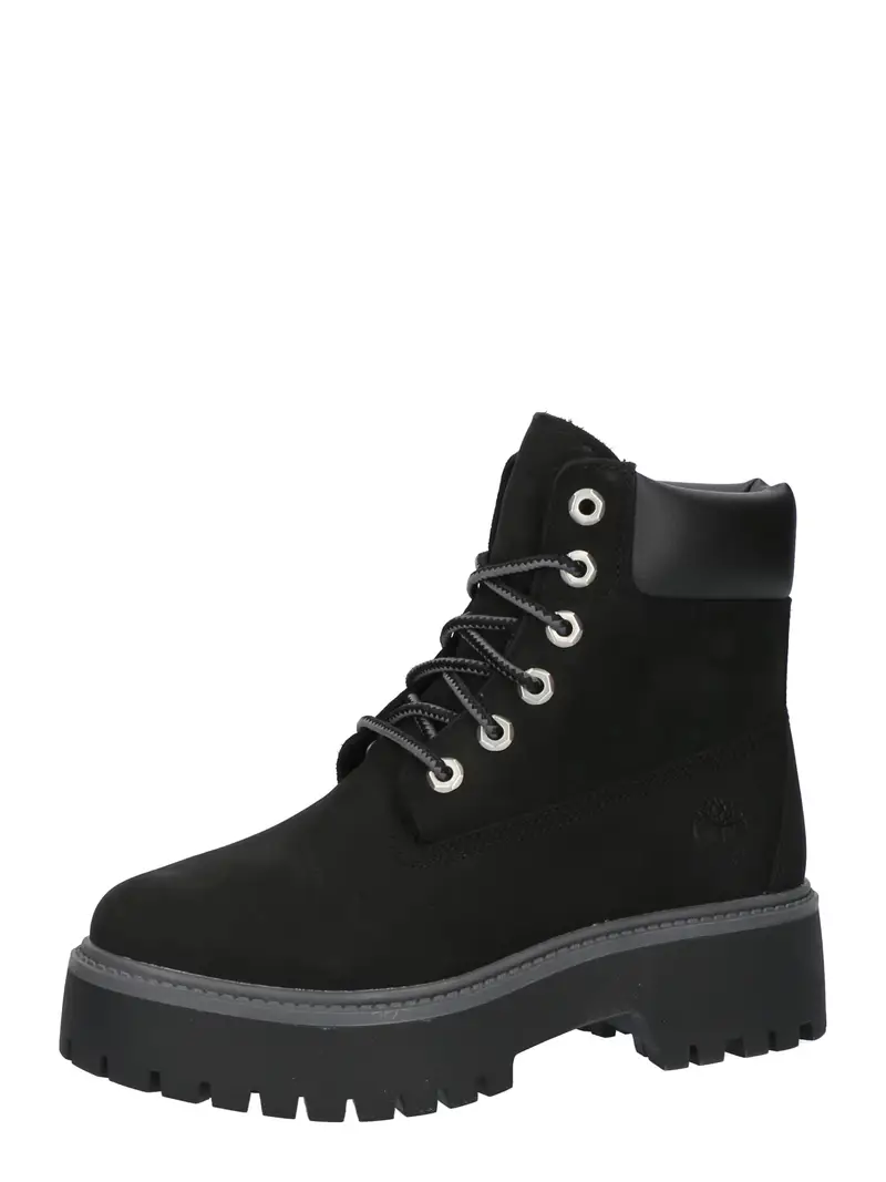 Stivaletto stringato 'Stone Street' nero