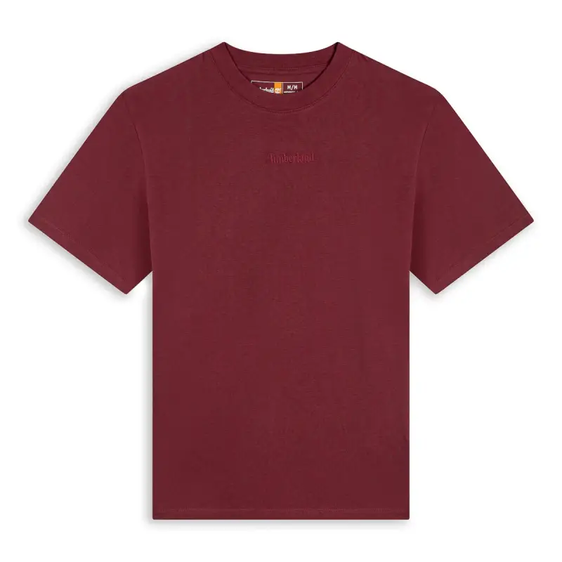 Timberland T-shirt Uomo Bordeaux 3416168
