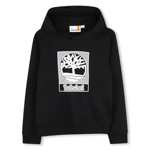 Timberland T60383 Maglione da Bambino, Nero/Nero, 4 anni