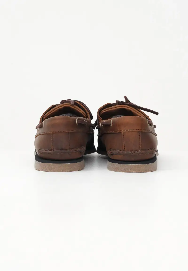 Timberland Scarpe in pelle marrone miniatura 2