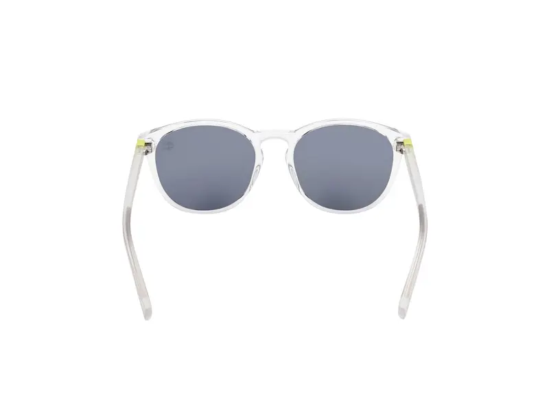 Timberland Unisex TB00049 26D Occhiali da sole Iniettato Trasparente Fumo Rotonda Polarizzata miniatura 3