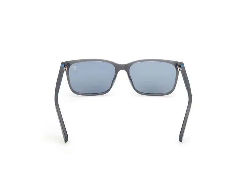 Timberland Unisex TB00050 20D Occhiali da sole Iniettato Grigio Fumo Squadrata Polarizzata miniatura 3