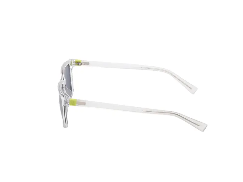 Timberland Unisex TB00050 26D Occhiali da sole Iniettato Trasparente Fumo Squadrata Polarizzata miniatura 2