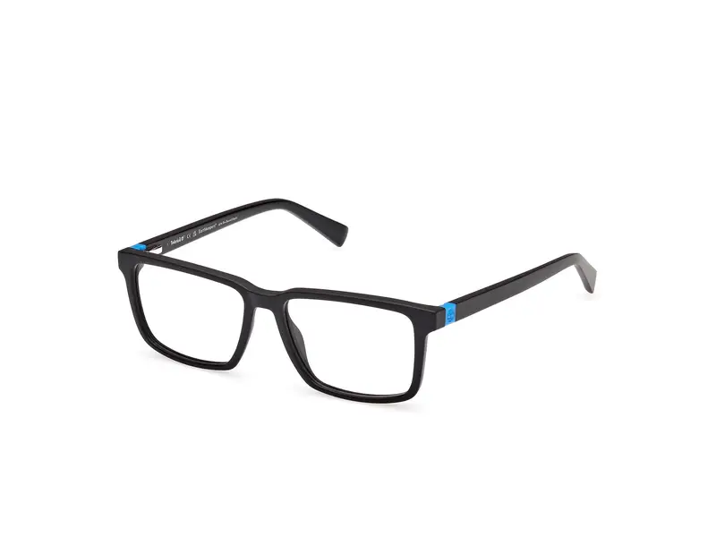 Timberland Unisex TB50061 2 Montature da vista Iniettato Nero  Squadrata Normale