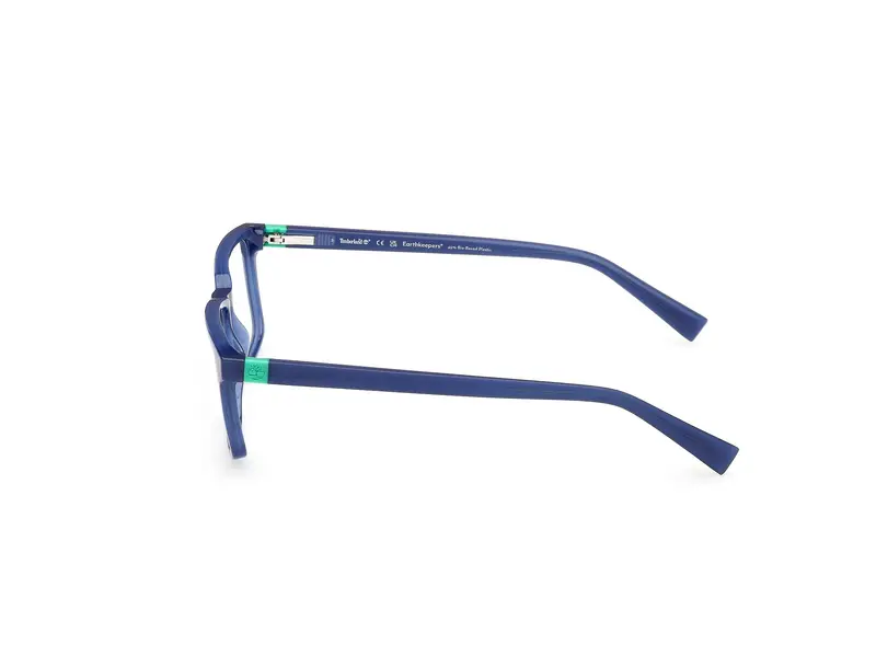 Timberland Unisex TB50061 90 Montature da vista Iniettato Blu Squadrata Normale miniatura 2