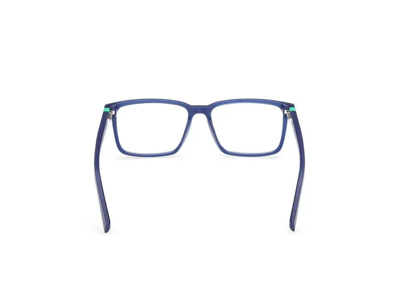 Timberland Unisex TB50061 90 Montature da vista Iniettato Blu Squadrata Normale miniatura 3