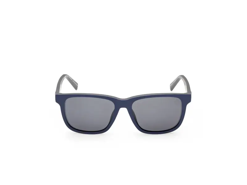Unisex Timberland TB00078 91D Occhiali da sole Iniettato Blu Fumo Squadrata Polarizzata miniatura 2