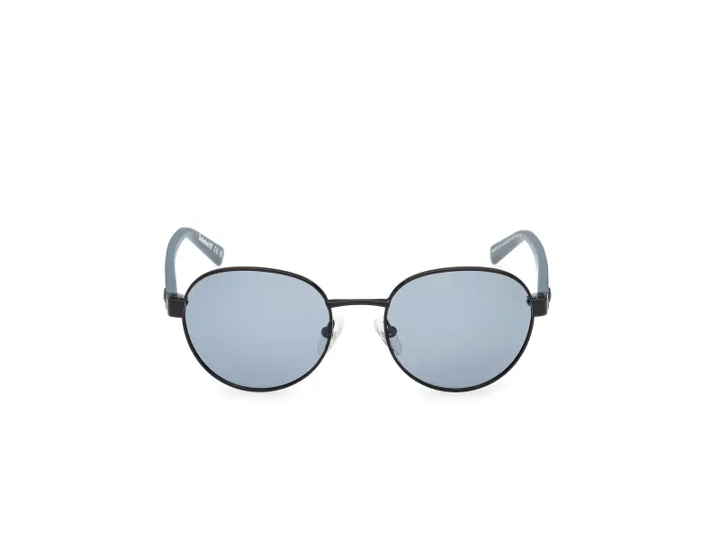 Unisex Timberland TB00079 01D Occhiali da sole Nero Blu Rotonda Polarizzata miniatura 2