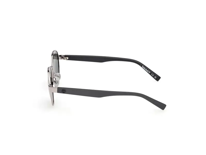 Unisex Timberland TB00079 10R Occhiali da sole Verde Rotonda Polarizzata miniatura 3