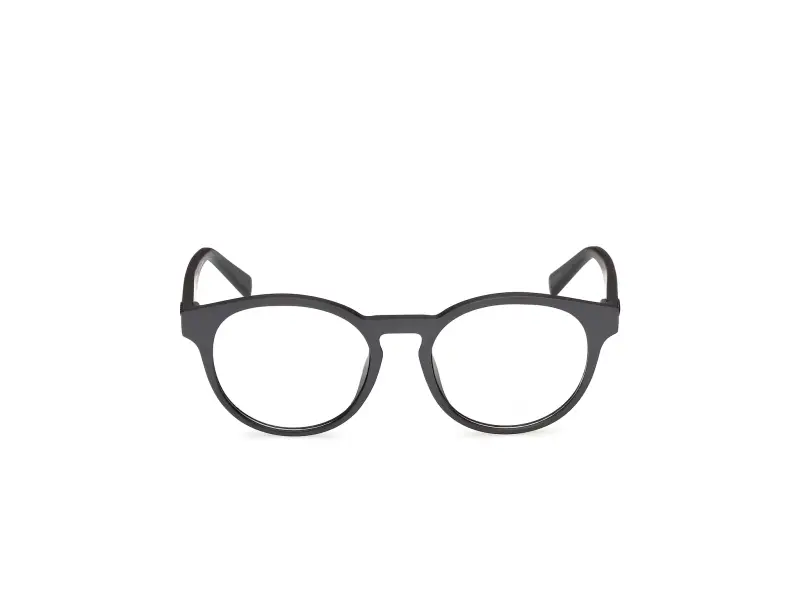 Unisex Timberland TB50101 020 Montature da vista Iniettato Grigio Rotonda Normale miniatura 2