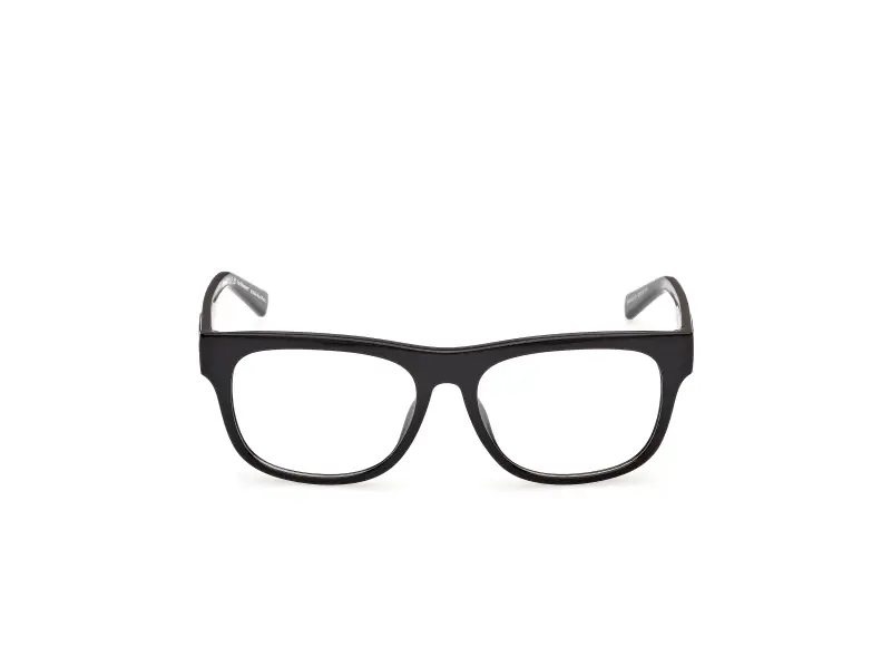 Unisex Timberland TB50103 001 Montature da vista Iniettato Nero Squadrata Normale miniatura 2