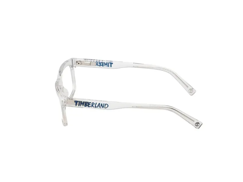 Unisex Timberland TB50104 026 Montature da vista Iniettato Trasparente Squadrata Normale miniatura 3