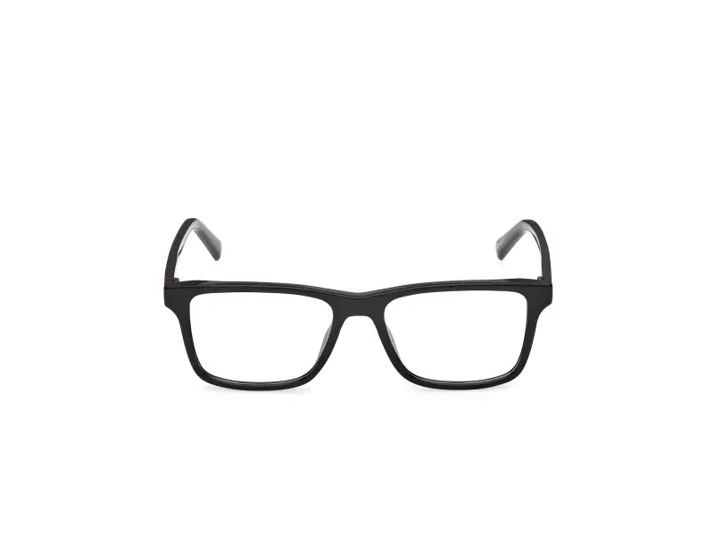 Unisex Timberland TB50105 001 Montature da vista Iniettato Nero Squadrata Normale miniatura 2