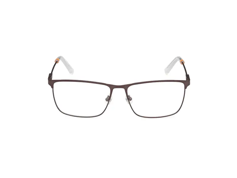 Timberland Uomo TB1736 49 Montature da vista Metallo Marrone Squadrata Normale miniatura 2