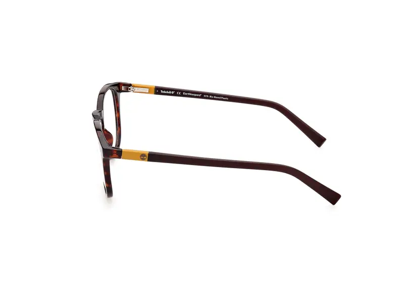 Timberland Uomo TB1766 52 Montature da vista Iniettato Havana Rotonda Normale miniatura 2