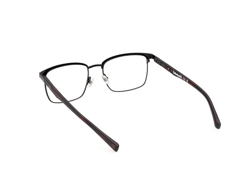 Timberland Uomo TB1802 2 Montature da vista Metallo Nero Squadrata Normale miniatura 3